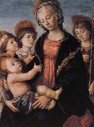 Sandro Botticelli, Our Lady of Angels with the two sub